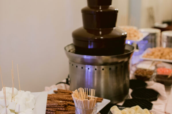 Chocolate Fountain & Dessert Table