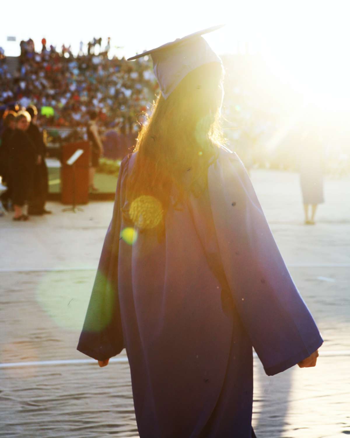 Graduation Silhouette